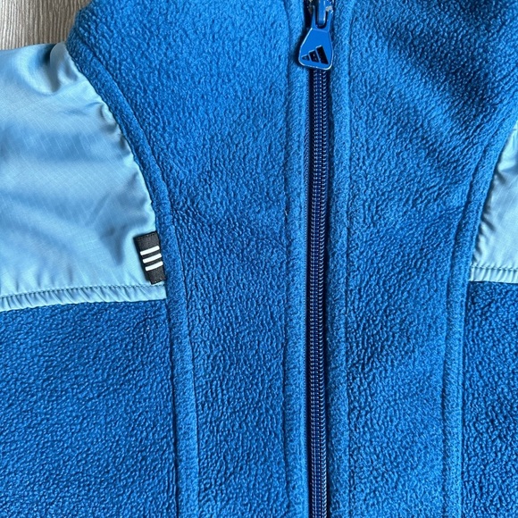 Vintage ‘99 Adidas Fleece Jacket sz. M - Picture 3 of 8